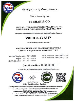 M Shah & Co. Certificates 3